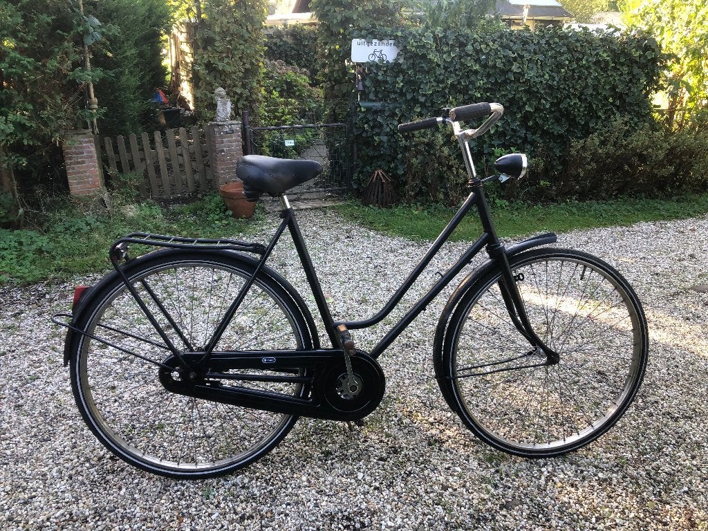 Fraaie, vintage, Sparta dames-stadsfiets met terug-trap-rem., Fietsen en Brommers, Ophalen, Terugtraprem, Sparta, 53 tot 56 cm
