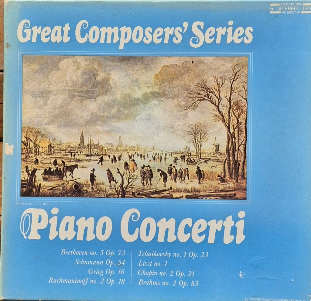 Great Composers Series Piano Concerti #l104#5V, Boxset, Kamermuziek, Ophalen of Verzenden, Zo goed als nieuw