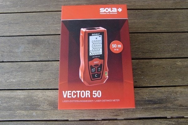 Sola afstandsmeter 50 meter -nieuw-, Ophalen of Verzenden, Nieuw, Afstand