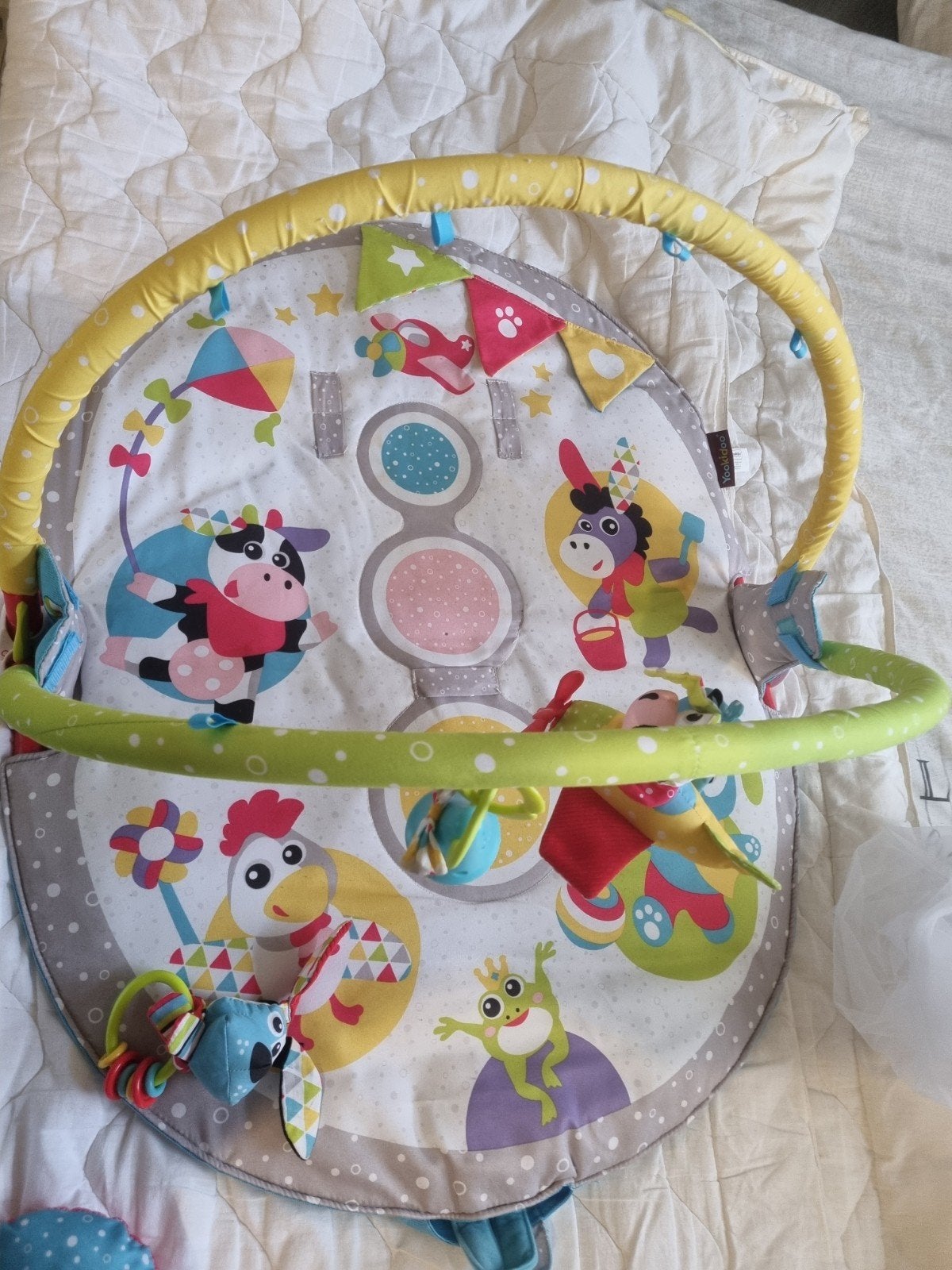 Yookidoo Gymotion Speelkleed - Interactief Baby Speelkleed, Ophalen, Zo goed als nieuw, Speelkleed, Met geluid