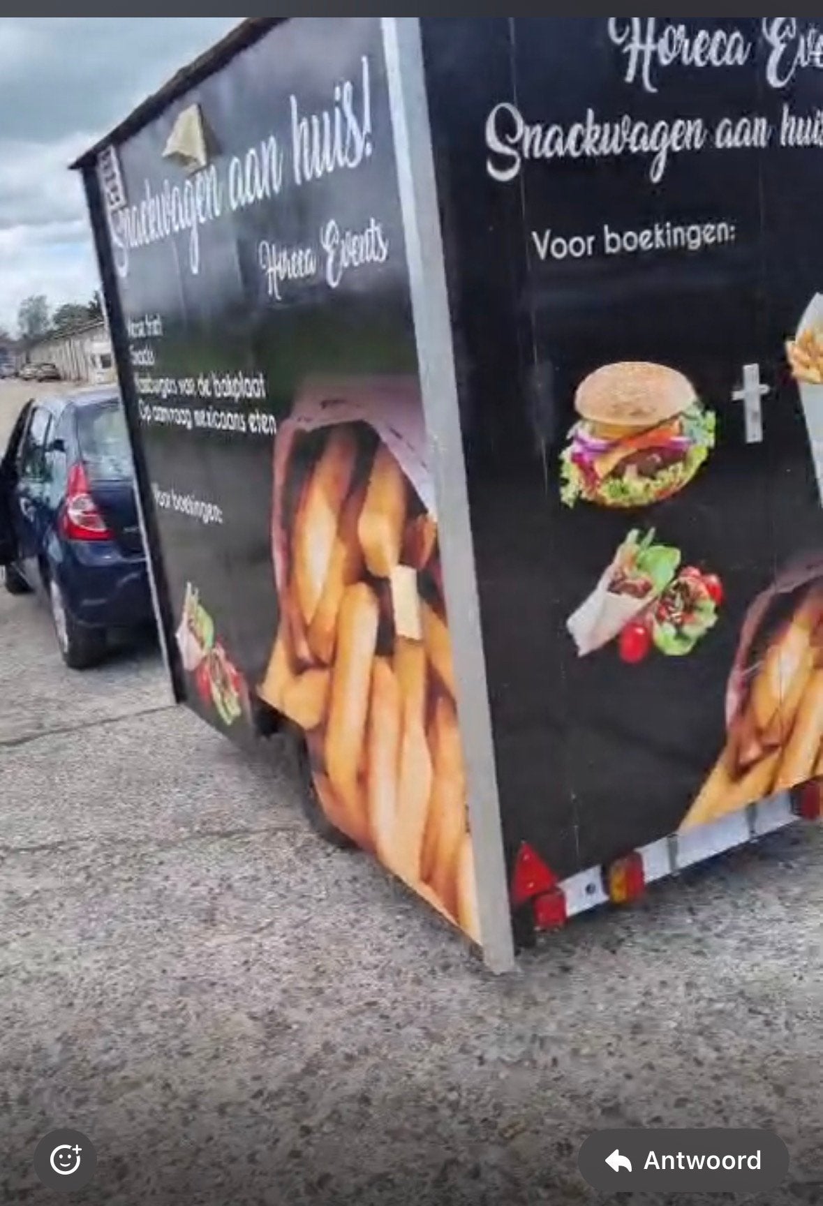 Friet en snack wagen ZGAN!, Ophalen, Snacks