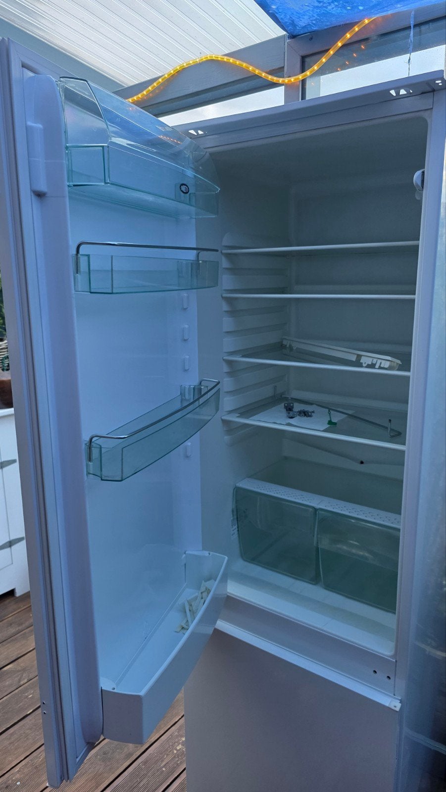 Boretti inbouw koelkast goede staat, Witgoed en Apparatuur, Koelkasten en IJskasten, Ophalen, Zonder vriesvak, 200 liter of meer