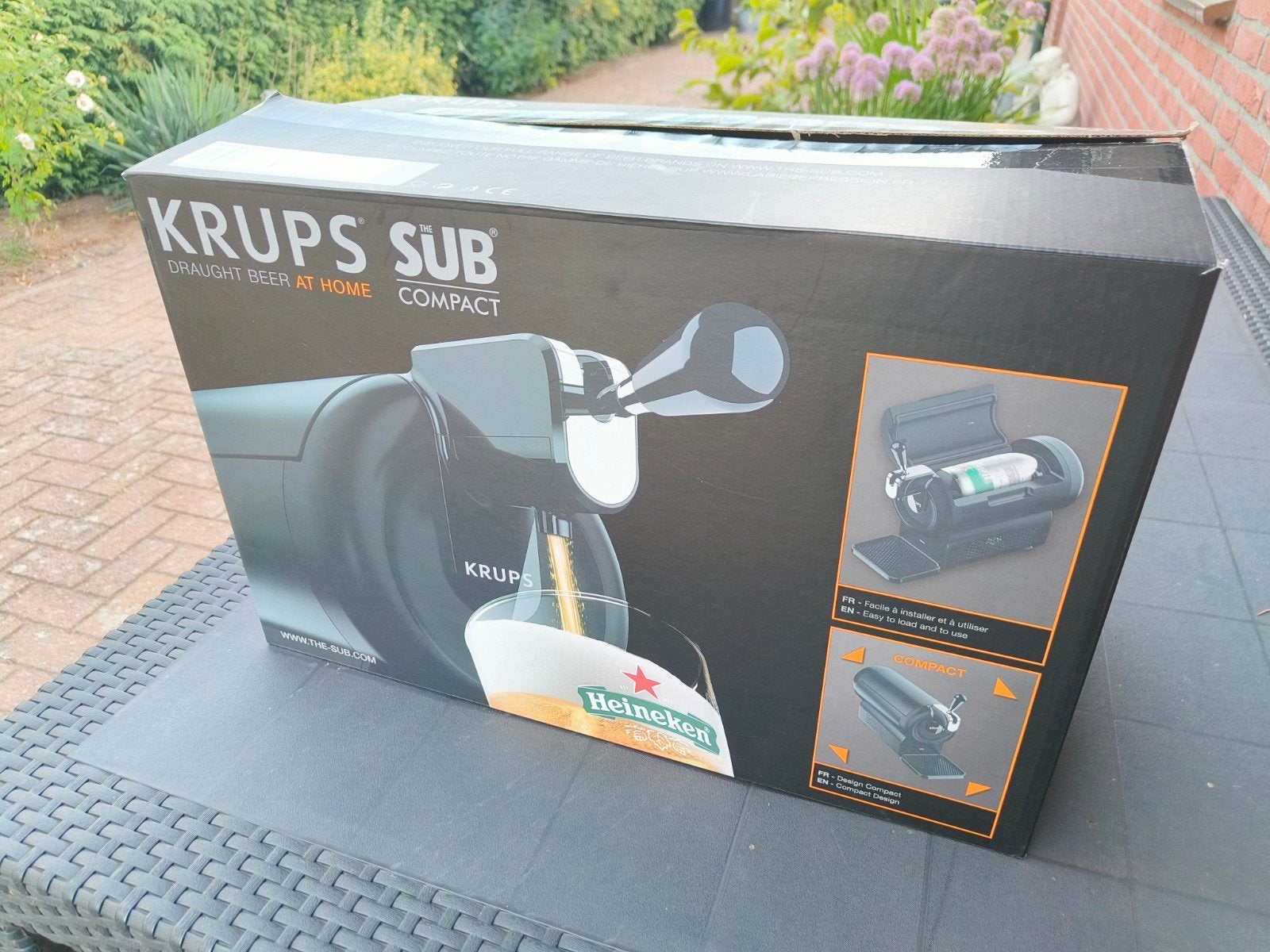 Krups Sub Compact biertap - Zo goed als nieuw, Ophalen of Verzenden, Zo goed als nieuw, Krups