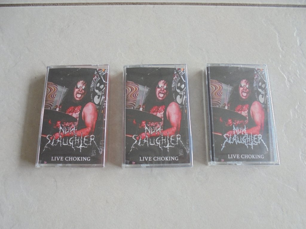 NUNSLAUGHTER - live chocking tapes, 2 t/m 25 bandjes, Ophalen of Verzenden, Origineel, Nieuw in verpakking