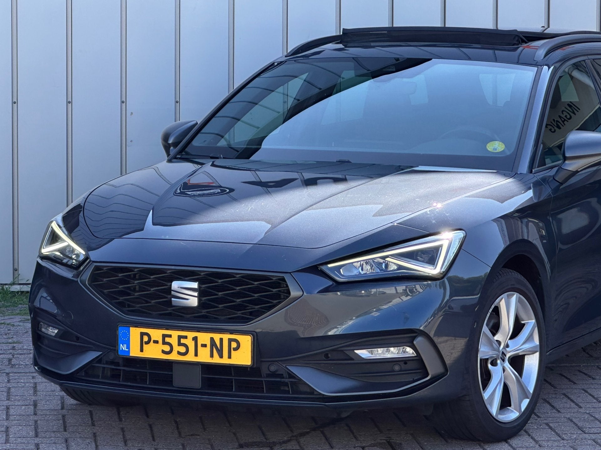 Seat Leon Sportstourer 2.0 TDI FR PANO/PRIJS NL €20000 LED, Auto's, Seat, 4 cilinders, 150 pk, Leon, Origineel Nederlands