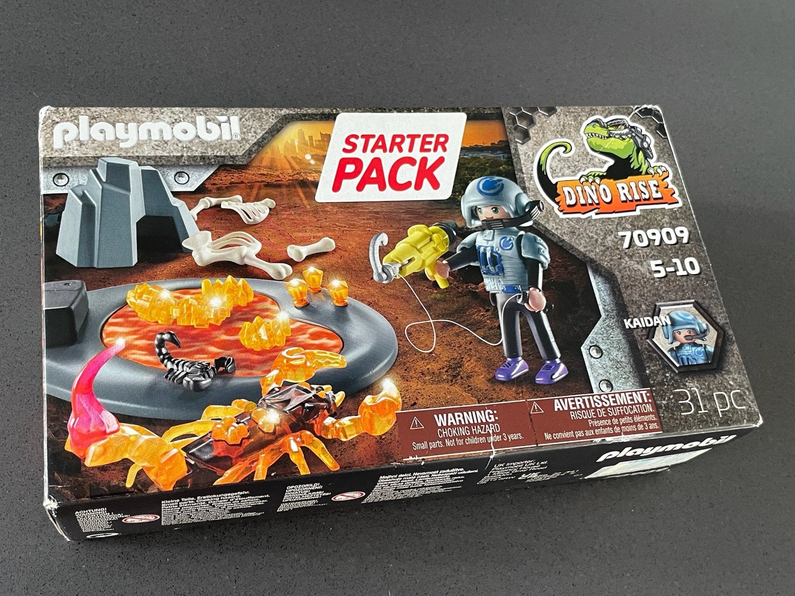 Playmobil Dino Rise Starter Pack 70909 met Kaidan, Kinderen en Baby's, Complete set, Nieuw, Ophalen of Verzenden, Figuren