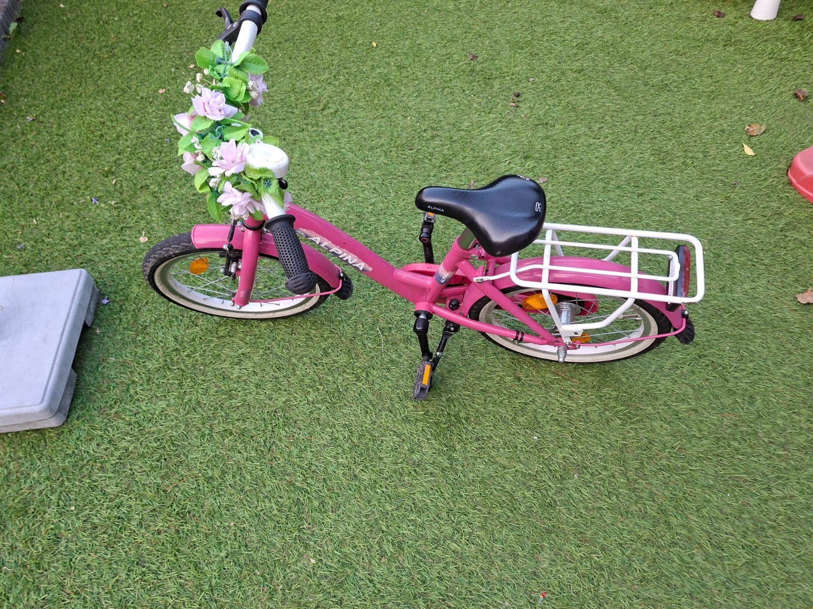 Alpina fiets meisje roze 16 inch, Ophalen, Gebruikt, 16 tot 20 inch, Alpina Girlpower
