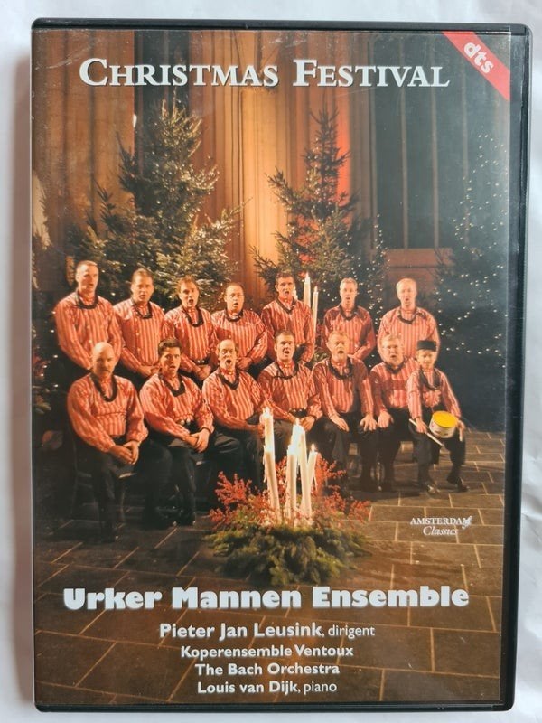 CHRISTMAS FESTIVAL URKER MANNEN ENSEMBLE (DVD), Verzenden, Zo goed als nieuw