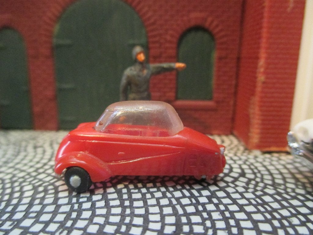 Messerschmitt KR200 Kabinenroller - IMU rood, Ophalen of Verzenden, Zo goed als nieuw, Auto, Rietze