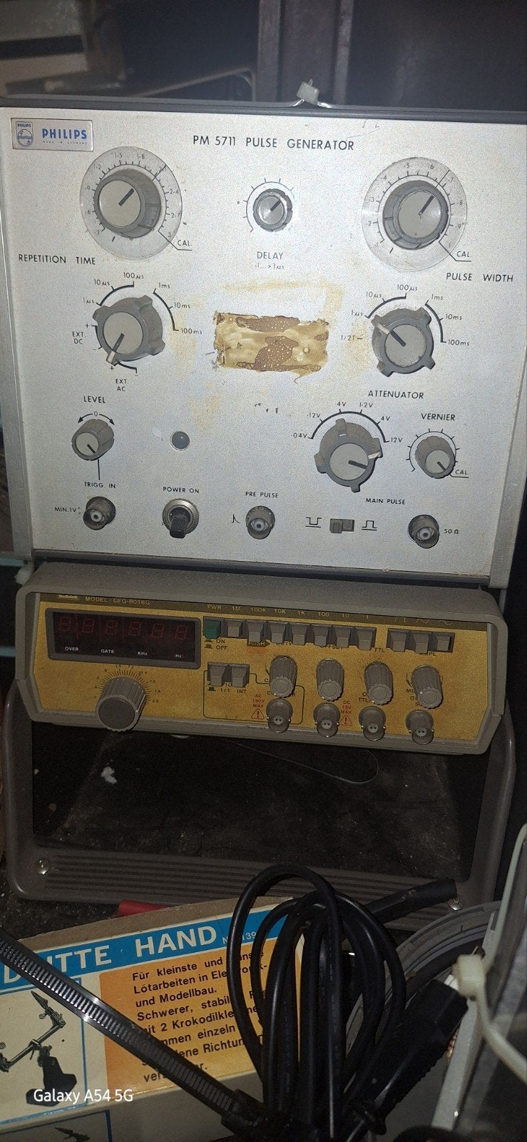 Philips PM 5711 Pulsgenerator en Delta Elektronika Voedingen, Ophalen, Gebruikt, Elektriciteit