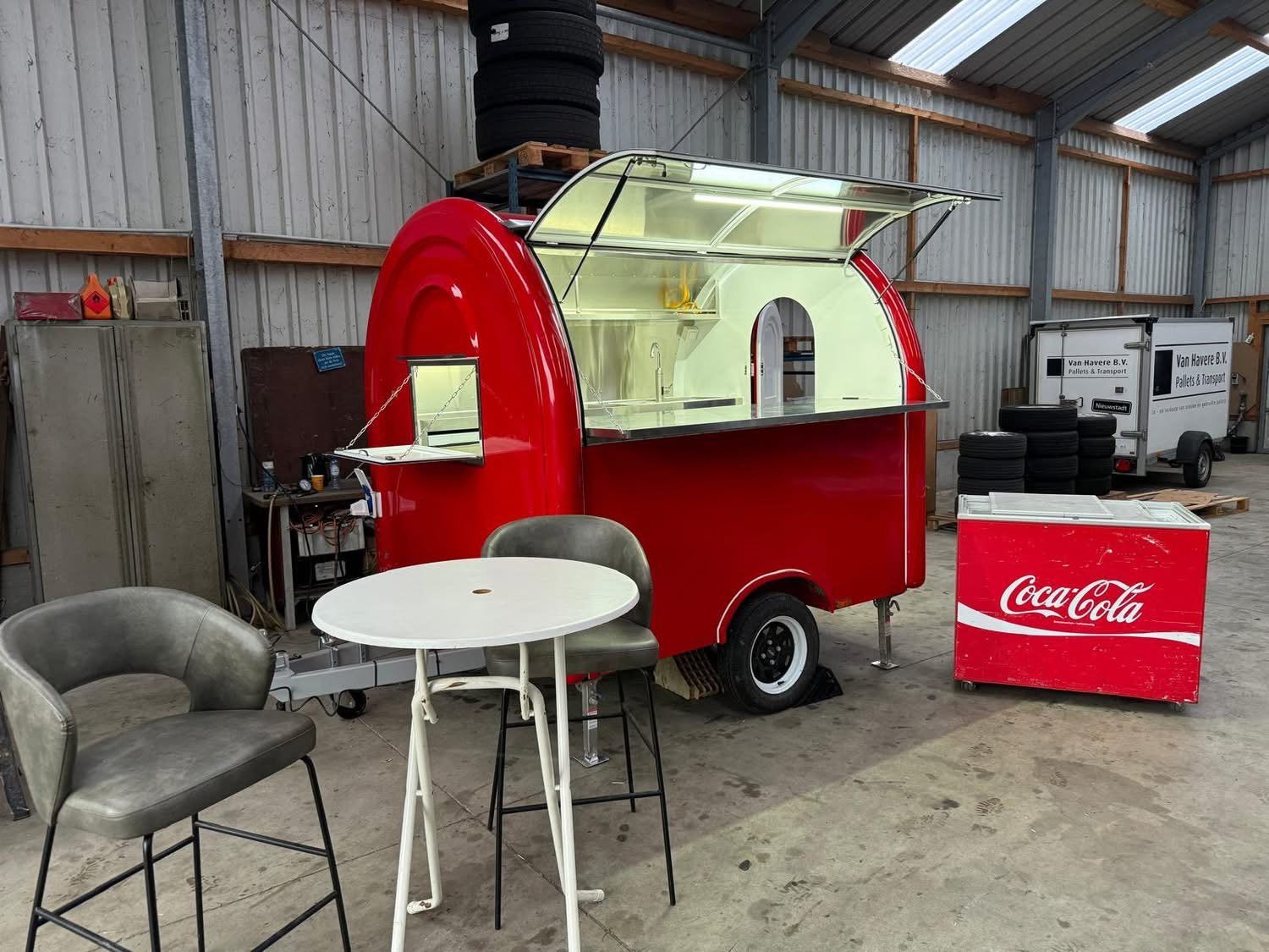 Koeltrailer / foodtrailer, Ophalen of Verzenden
