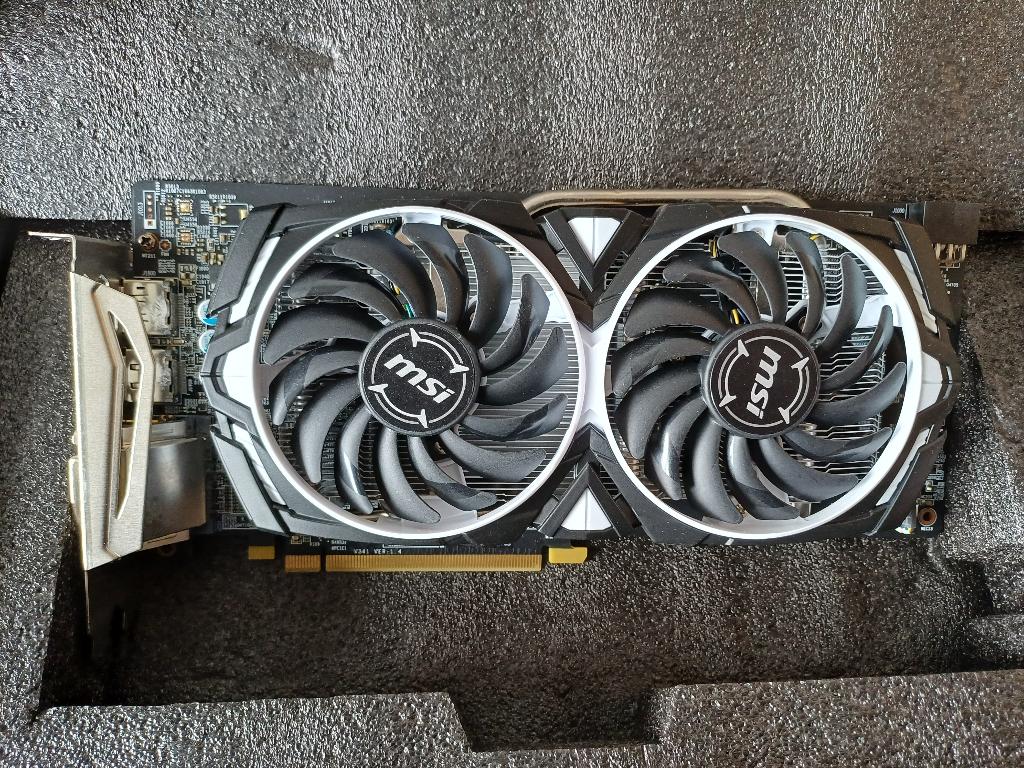 MSI RX 580 Armor 8G, PCI-Express 3, Gebruikt, AMD, HDMI