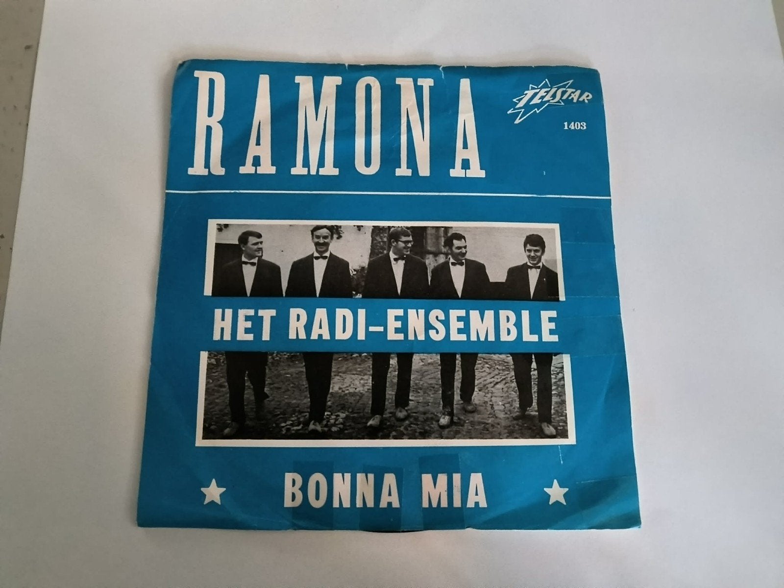 Ramona - Het Radi-Ensemble - Bonna Mia (Vinyl Single), Gebruikt, 7 inch, Ophalen of Verzenden, EP