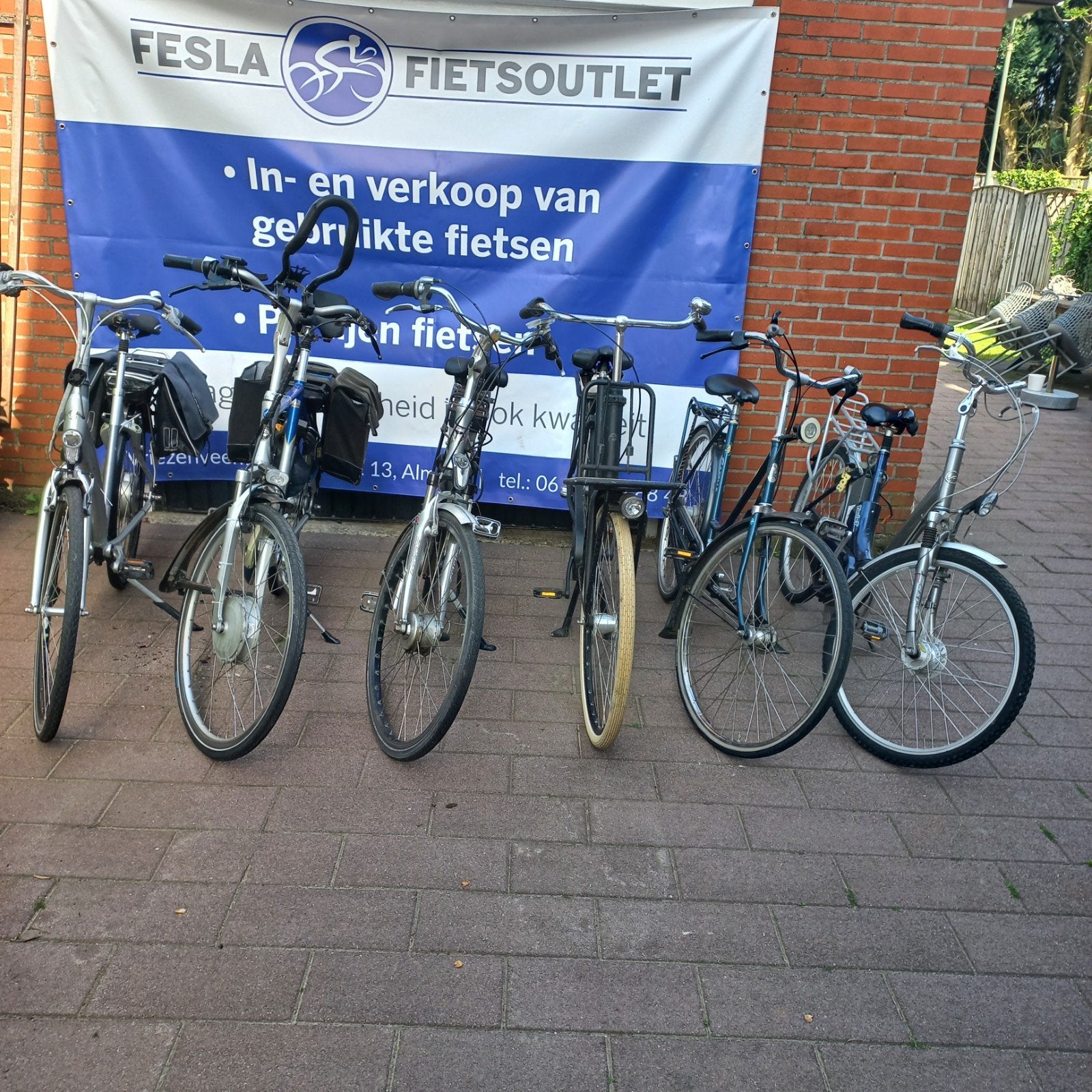 Partij  fietsen - werking onbekend, opknappers, Ophalen of Verzenden, Gebruikt