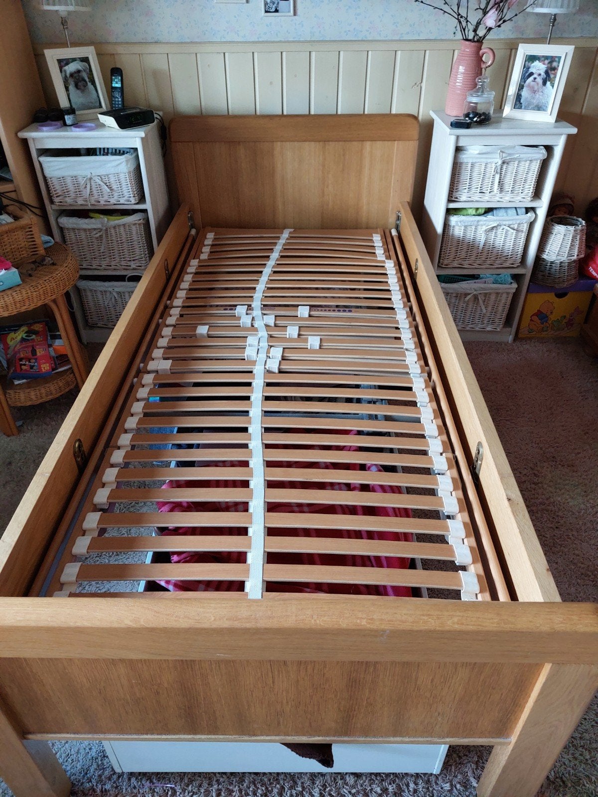 Seniorenbed, Huis en Inrichting, Ophalen, 90 cm, Eenpersoons, Zo goed als nieuw