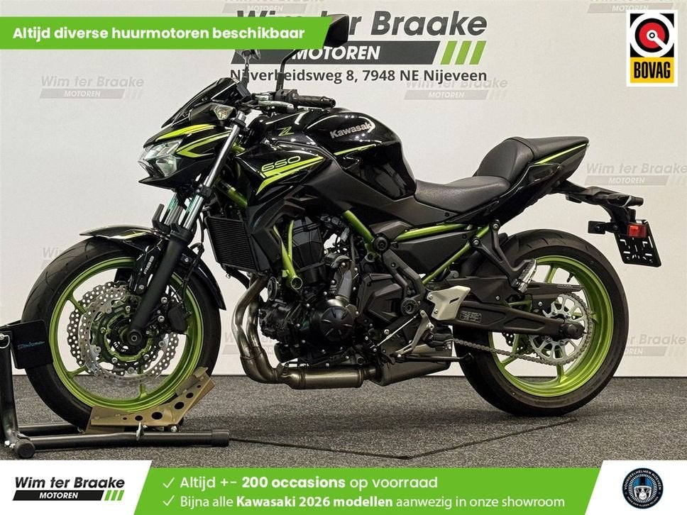 Kawasaki Z 650 ABS (bj 2021), Motoren, 2 cilinders, Kawasaki, Bedrijf, Onbekend