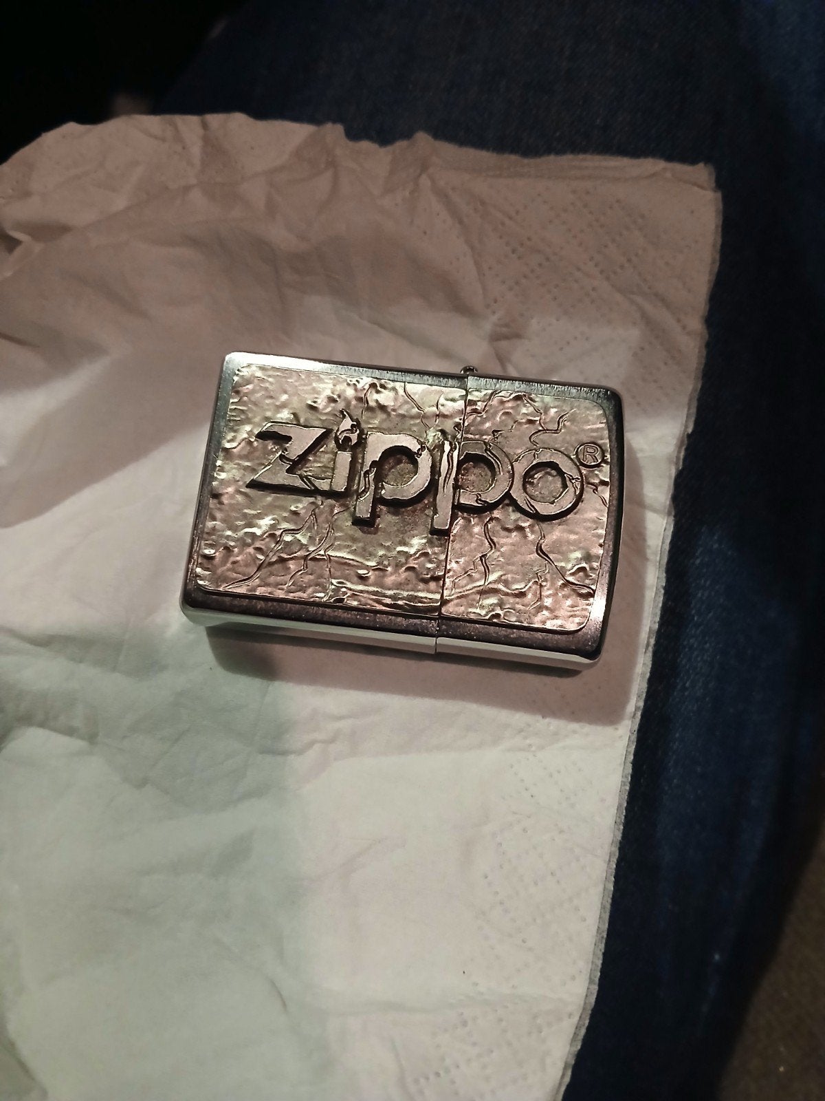 Zeldzame Nieuwe Zippo uit USA - Nooit Gebruikt, Ophalen of Verzenden, Nieuw, Aansteker
