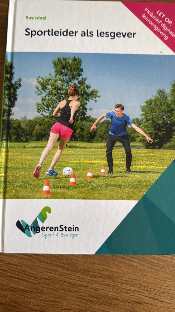 Sportleider als lesgever, Ophalen of Verzenden, Beta, Zo goed als nieuw, MBO