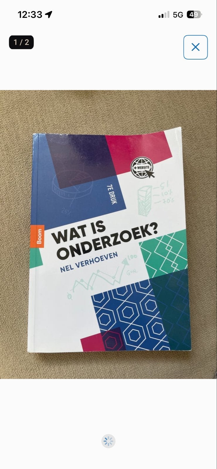 Wat is onderzoek? - Nel Verhoeven (Boom), Ophalen of Verzenden, Gamma, Zo goed als nieuw, HBO