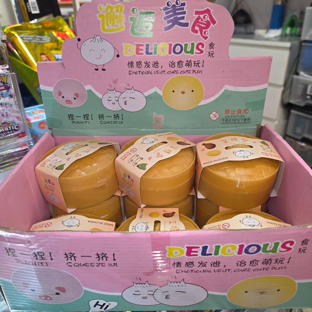 Dumpling Squishy - Wit - Soft - Fidget, Verzamelen, Speelgoed, Nieuw, Ophalen of Verzenden