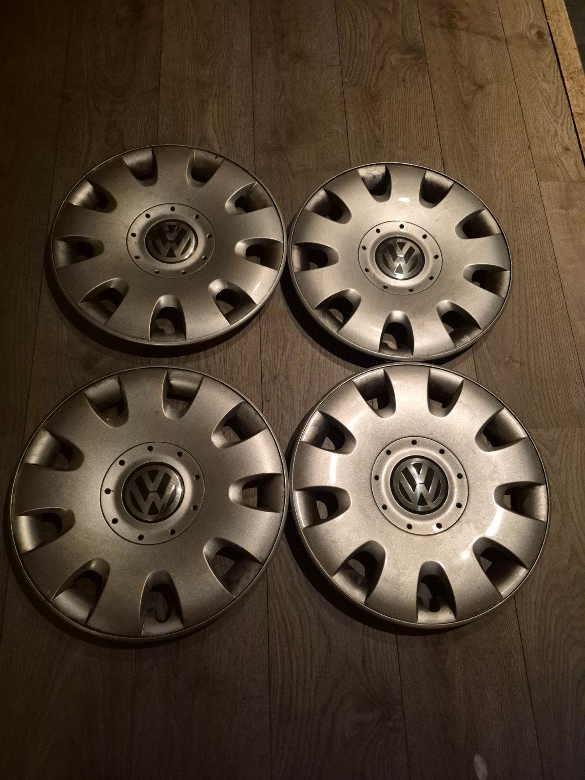 Wieldoppen 15 inch Volkswagen - Set van 4, Ophalen of Verzenden, Gebruikt