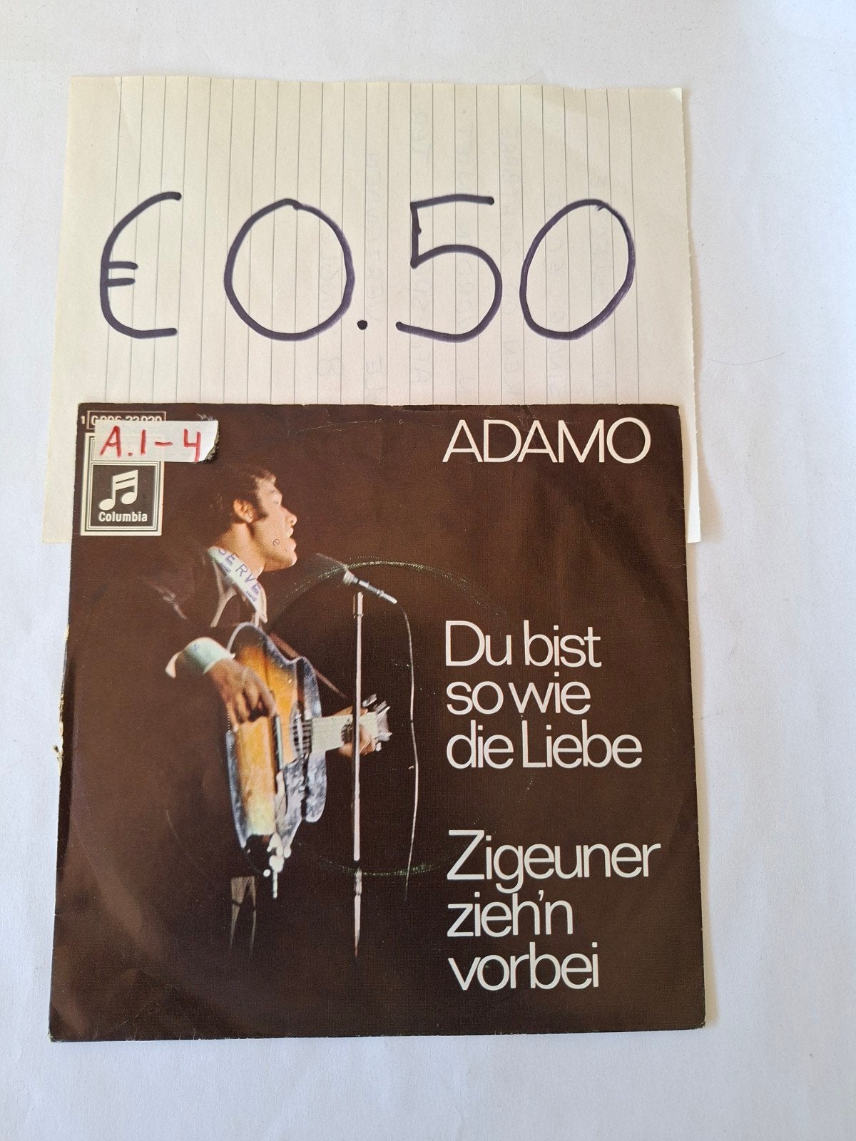 Adamo, Cd's en Dvd's, Vinyl Singles, Ophalen of Verzenden, Gebruikt, 7 inch, Pop