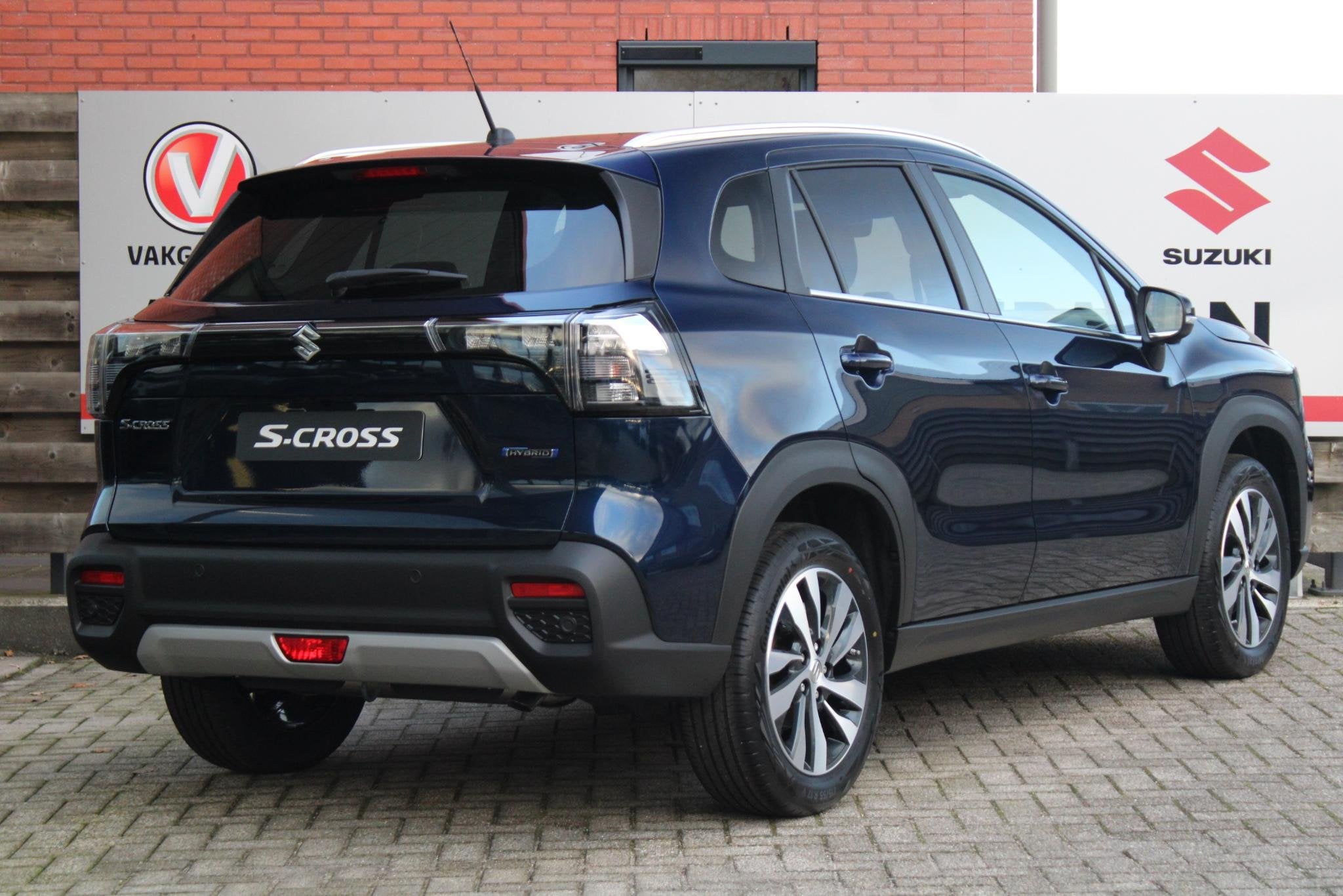 Suzuki S-Cross 1.4 Boosterjet Style Hybrid, Auto's, 12 maanden, Euro 6, 4 cilinders, Blauw