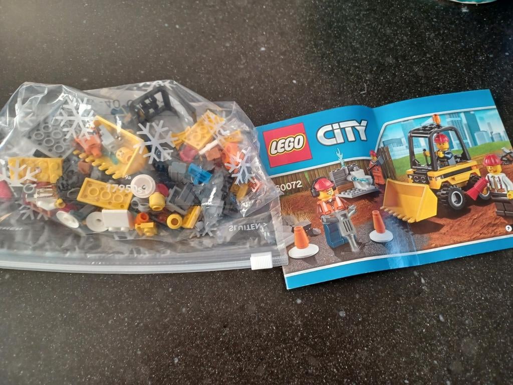 Lego City 60072 Sloopwagen met instructies, Lego, Compleet, Ophalen of Verzenden, Complete set