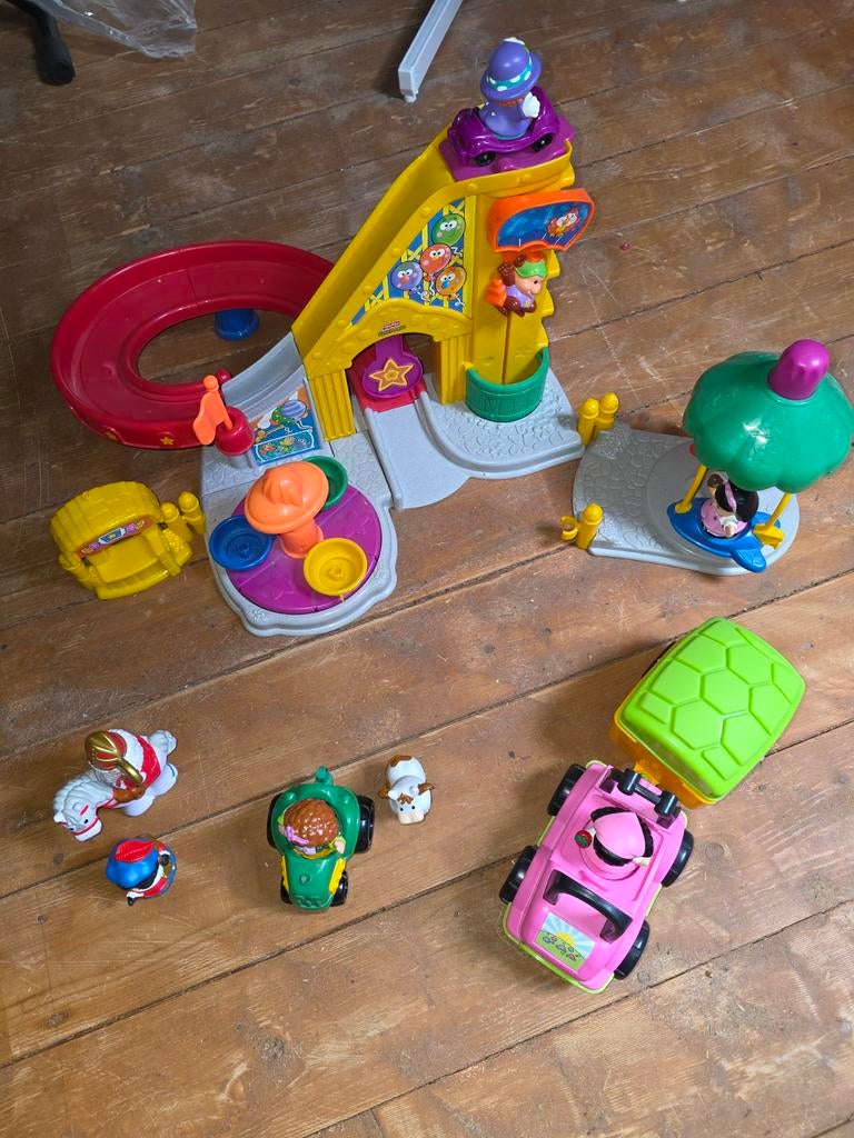 Little People speelset met figuren en voertuigen, Kinderen en Baby's, Speelgoed | Fisher-Price, Ophalen, Speelset