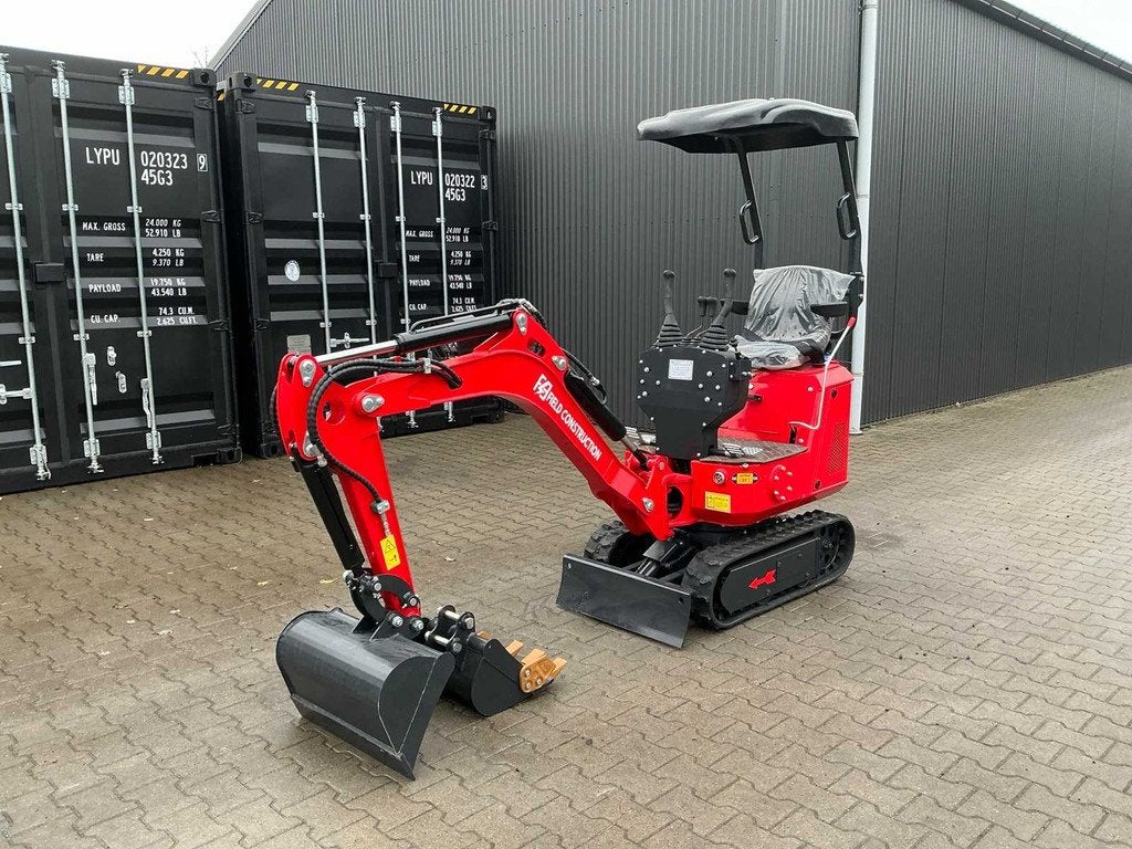 Field Construction HFT12 Minigraafmachine, Graafmachine