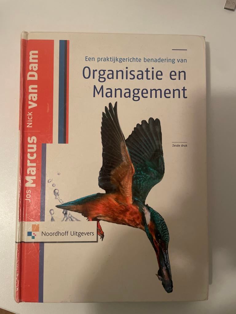 Organisatie en Management - Jos Marcus, Nick van Dam, Ophalen of Verzenden, Gelezen, Management