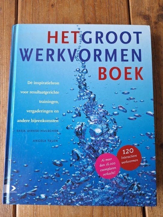 Het Groot Werkvormen Boek - Sasja Dirkse & Angela Talen, Boeken, Verzenden, Zo goed als nieuw