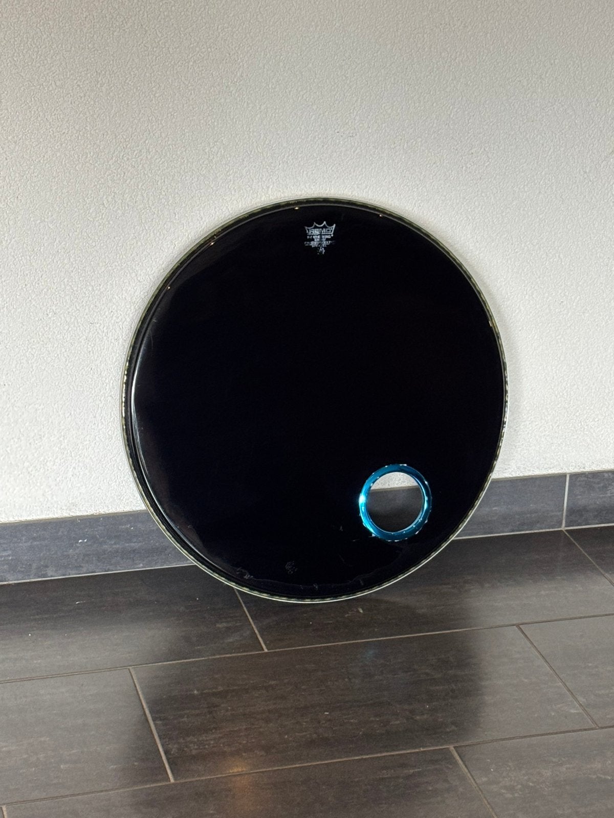 Bassdrum voor- en achtervel 24”, Ophalen, Gebruikt, Overige merken
