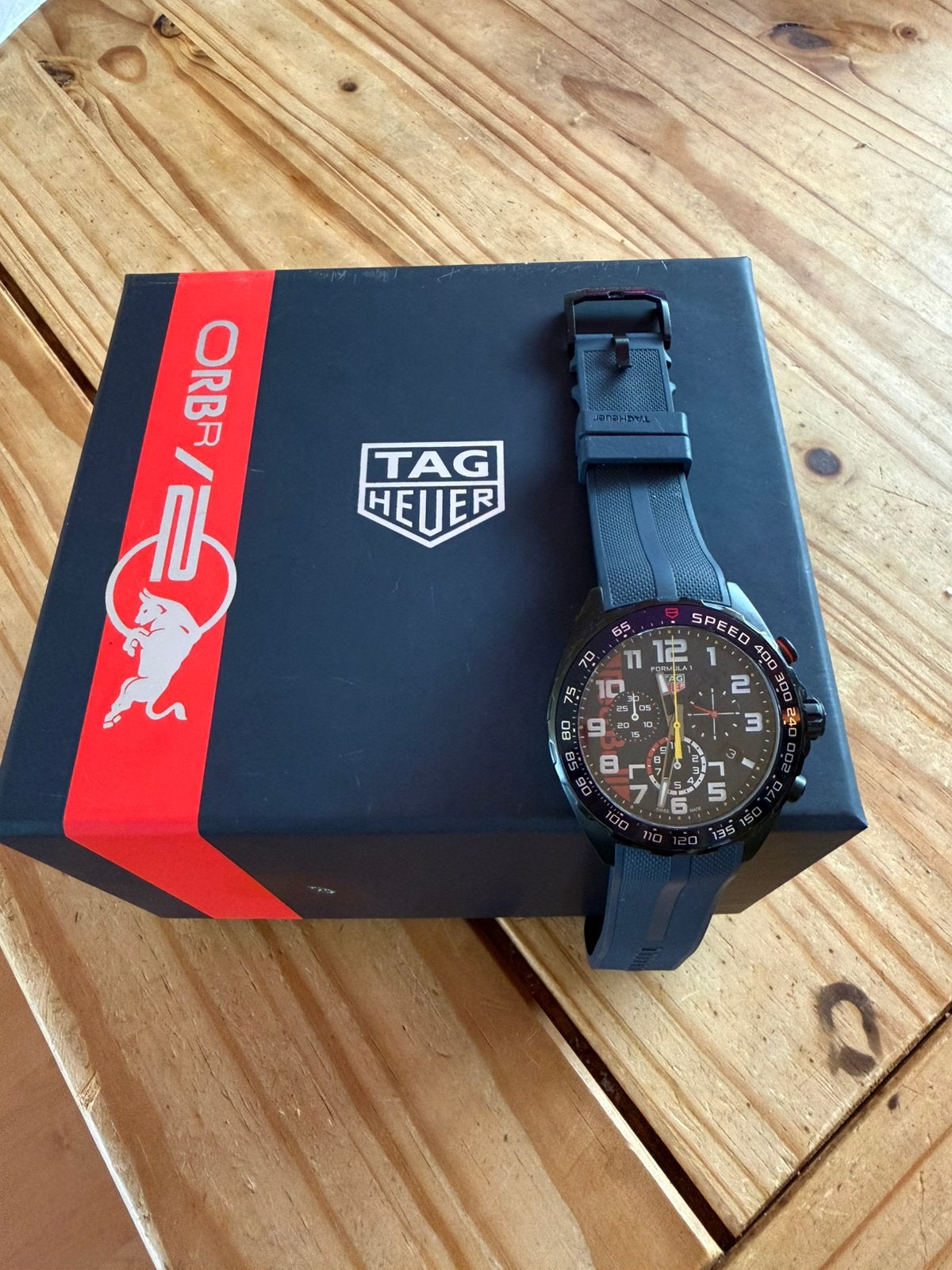 Tag Heuer Red Bull limited edition, Sieraden, Tassen en Uiterlijk, Horloges | Heren, Ophalen, Polshorloge, Overige materialen