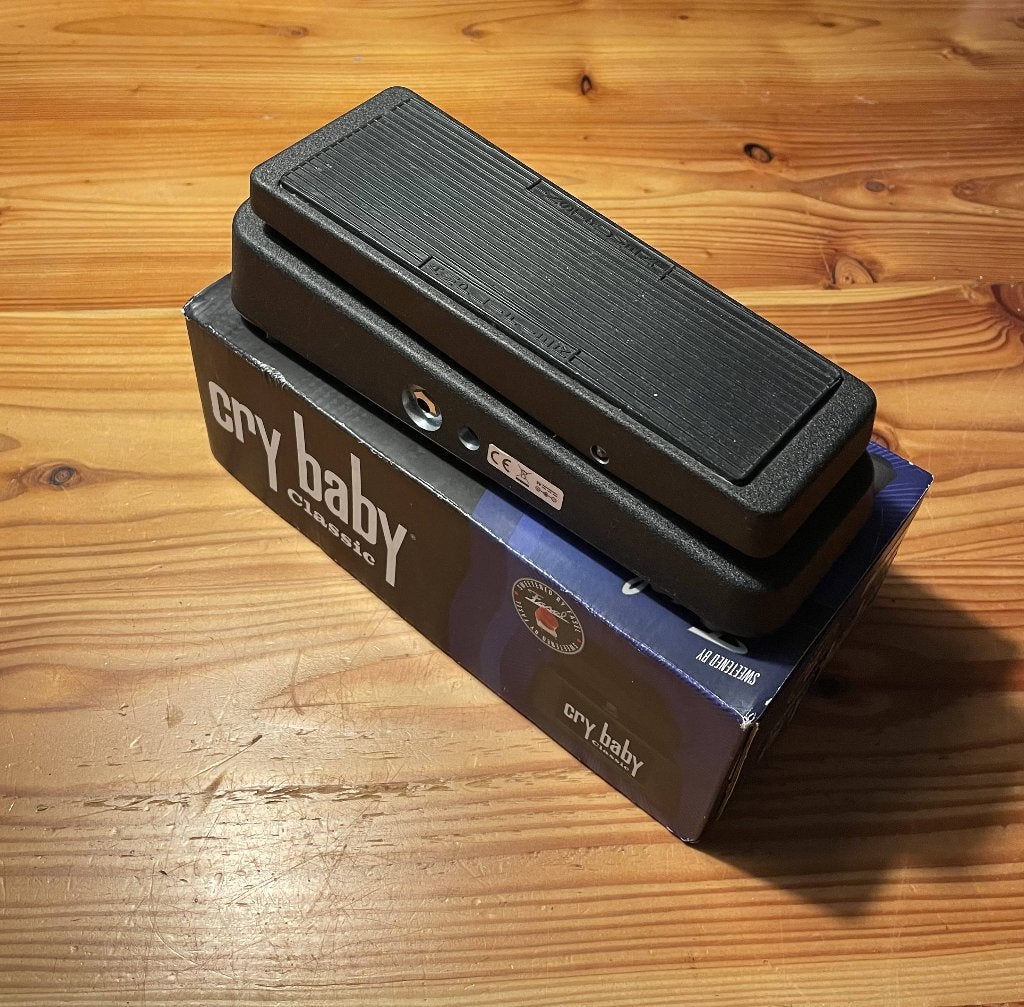 Dunlop Cry Baby Wah Wah Pedaal – met Rode Fasel Inductor, Ophalen of Verzenden, Wah Wah