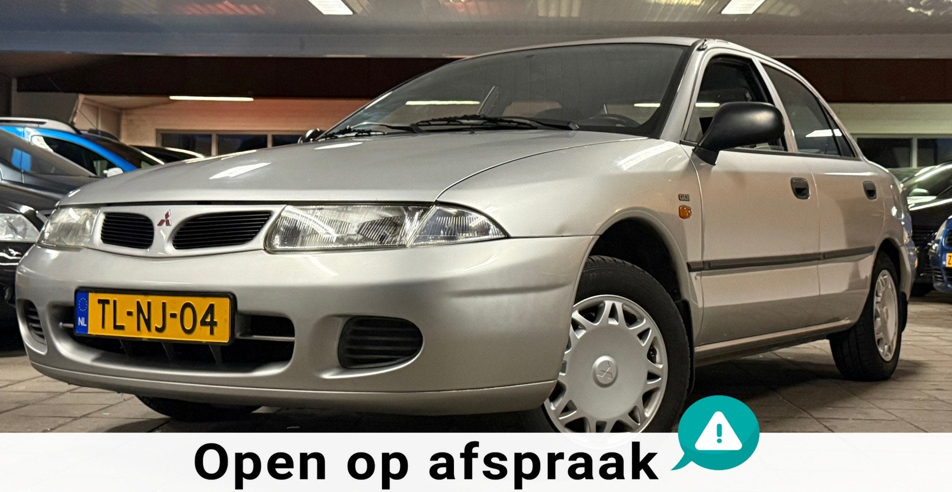 Mitsubishi Carisma 1.8 GDI L|NAP|1eEig|NweAPK|Airco|Nettesta, Auto's, Mitsubishi, Gebruikt, Zwart, 4 cilinders, 49 €/maand