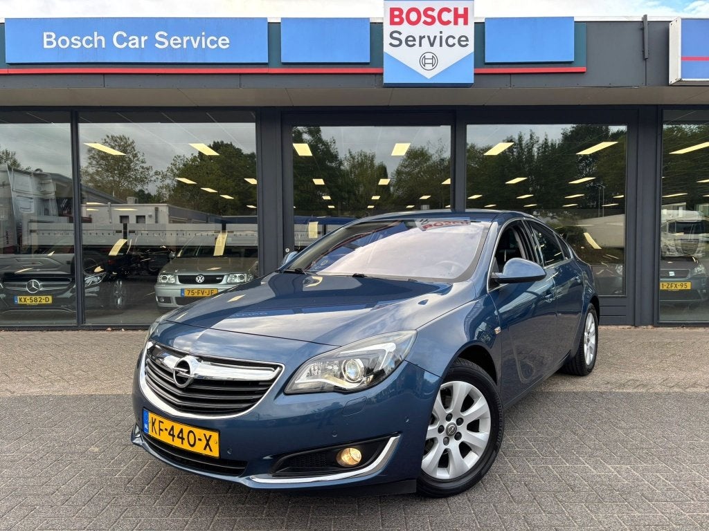 Opel Insignia 1.6 T Business+ “NAP” Deluxe Trekhaak Elek, Auto's, 1513 kg, Gebruikt, Euro 6, 4 cilinders