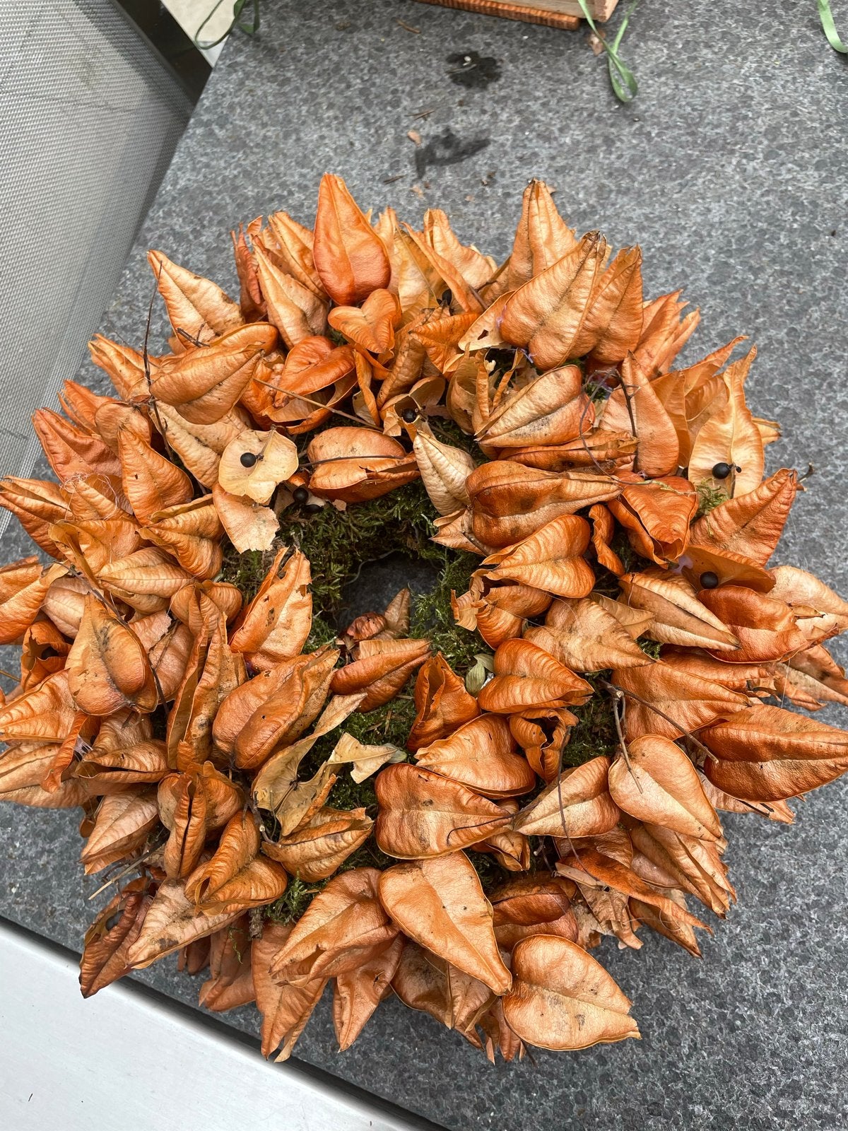 Tafelkransje, Ophalen of Verzenden, Nieuw, Krans, Natuurlijk materiaal