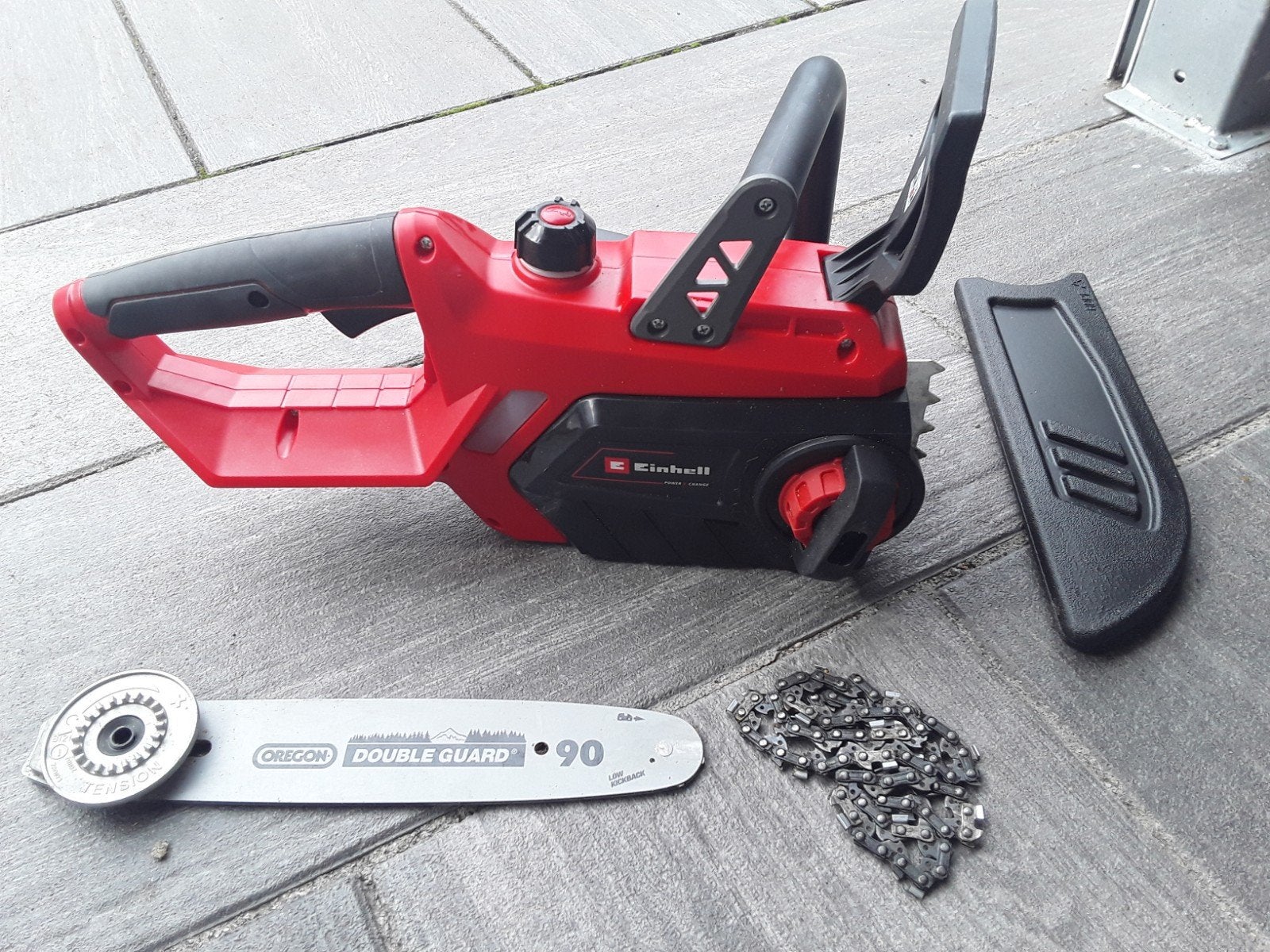 Kettingzaag Einhell werkt op accu die is los verkrijgbaar, Ophalen of Verzenden, Zo goed als nieuw