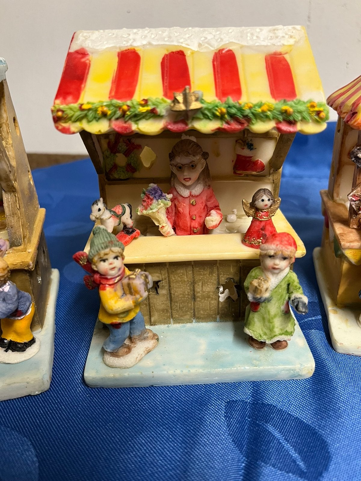 5 stuks miniatuur kramen van Caddington village - collectie, Ophalen of Verzenden