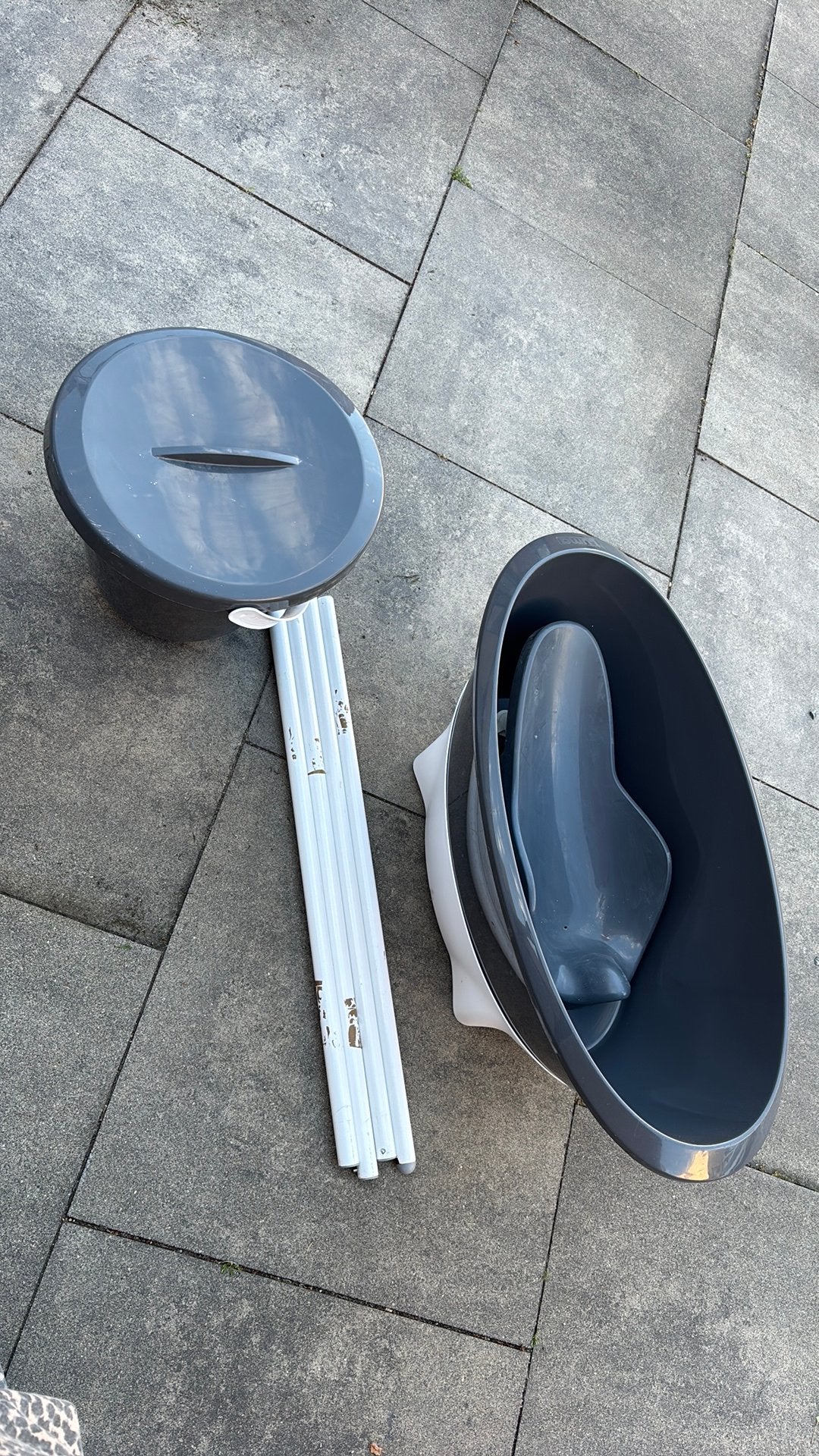 Luma babybad set inclusief standaard en bademmer, Kinderen en Baby's, Badjes en Verzorging, Ophalen of Verzenden, ., ., .