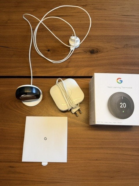 Google Nest Learning Thermostat, Doe-het-zelf en Verbouw, Thermostaten, Ophalen, Slimme thermostaat, Gebruikt