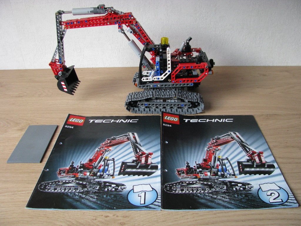 Lego Technic - 8294 - Graafmachine, Ophalen, Lego, Compleet, Zo goed als nieuw