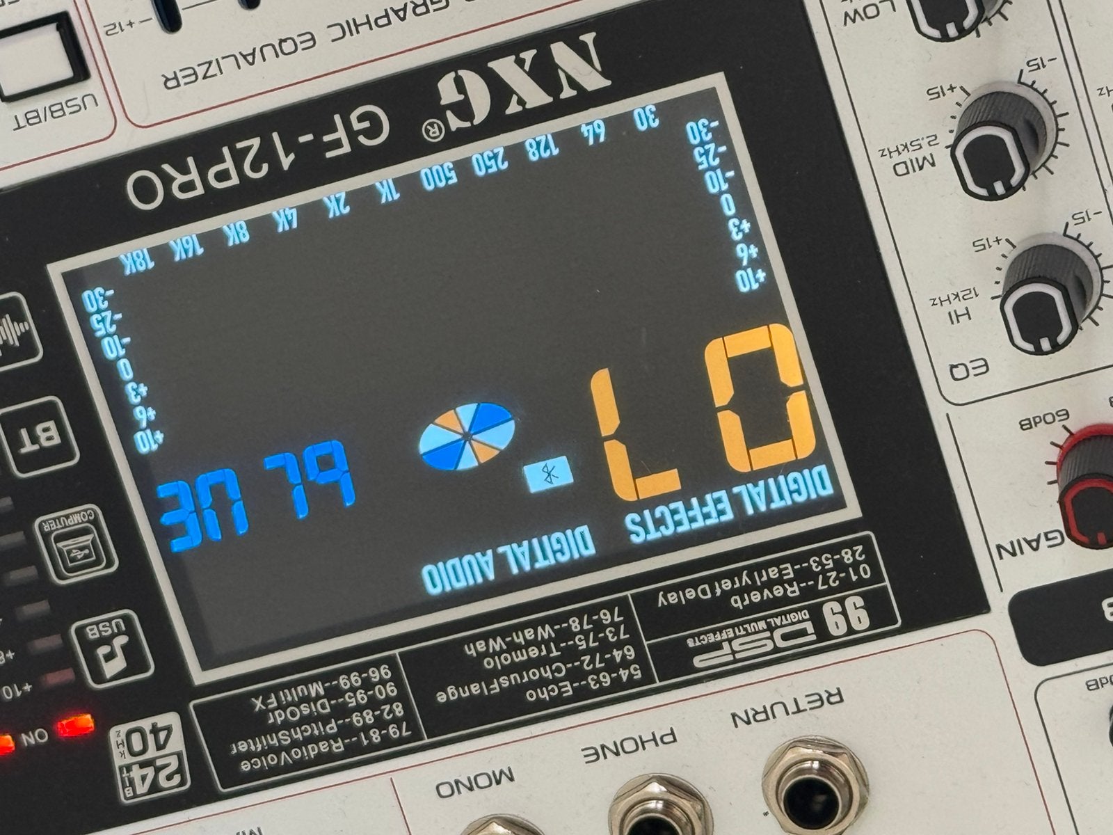 NXG GF-12PRO mengpaneel/mixer, Muziek en Instrumenten, Mengpanelen, Ophalen, Zo goed als nieuw