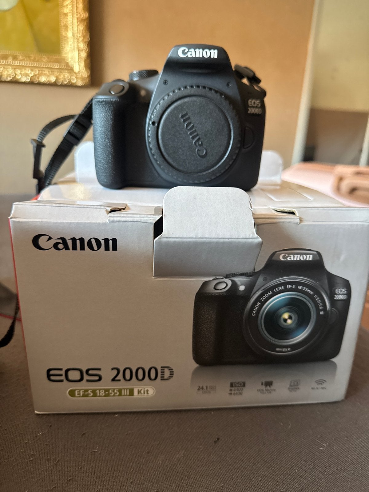 Canon EOS 2000D Spiegelreflexcamera - Nieuwstaat, Spiegelreflex, Canon, Ophalen of Verzenden, Zo goed als nieuw
