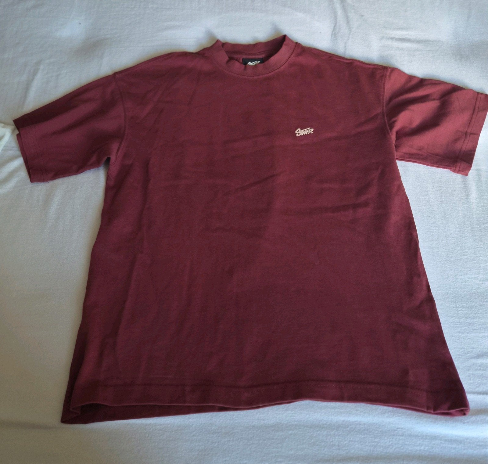 Shirt van Pull & Bear - Maat XS - Nieuwstaat, Ophalen of Verzenden, Nieuw, Rood