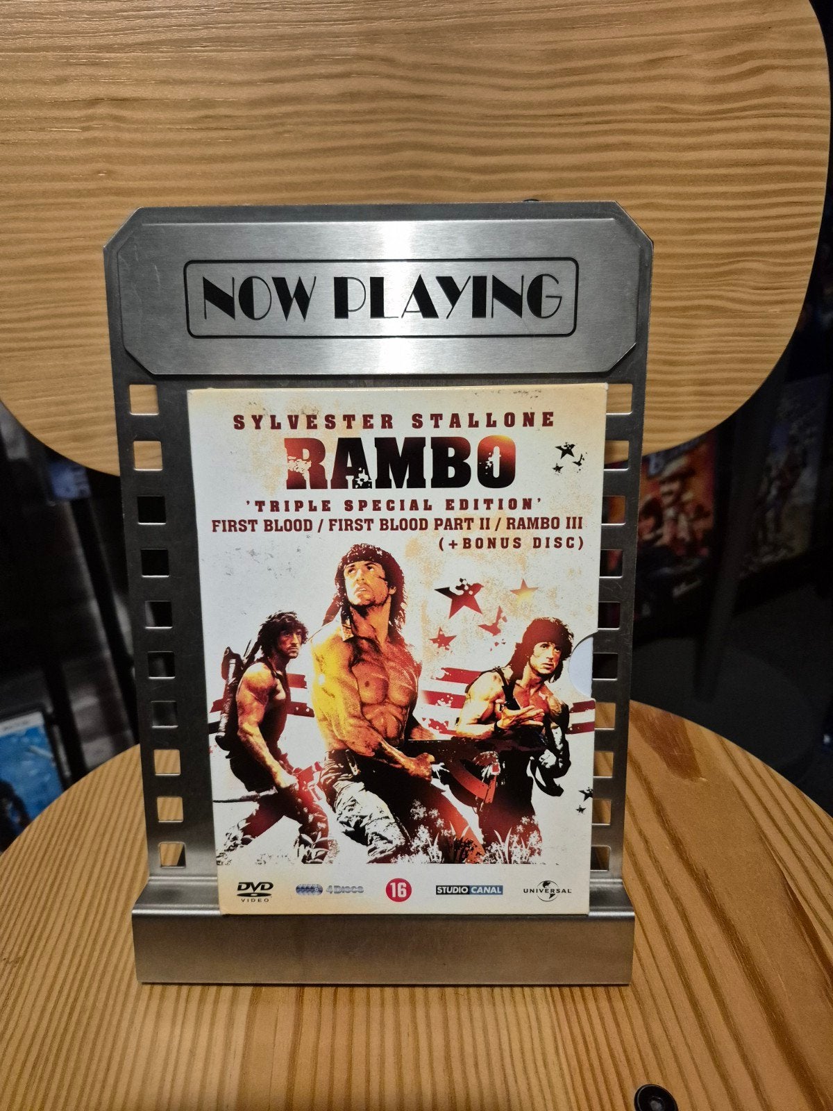 Dvd Rambo Triple Special Edition, Gebruikt, Vanaf 16 jaar, Nederlands, Actie