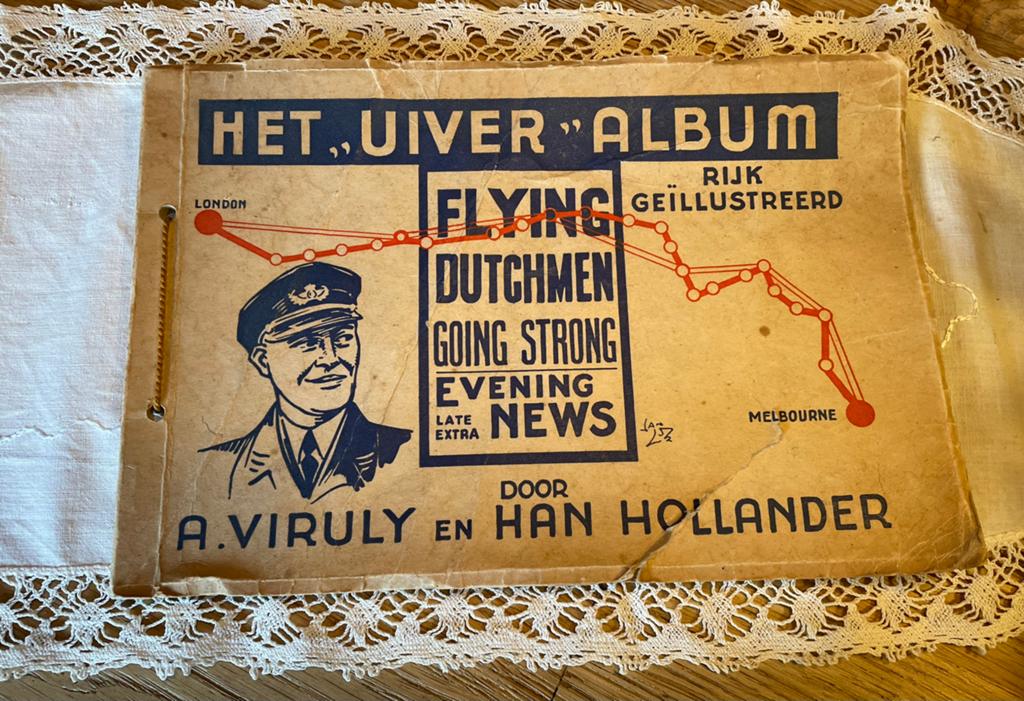 Het Uiver album uit 1934, Ophalen of Verzenden, Gebruikt