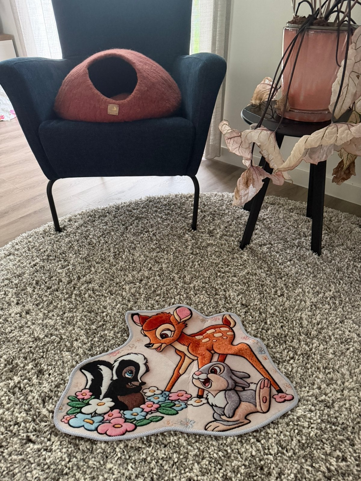 Vloermatje bambi, Verzamelen, Disney, Ophalen of Verzenden, Bambi of Dumbo, Nieuw, Overige typen