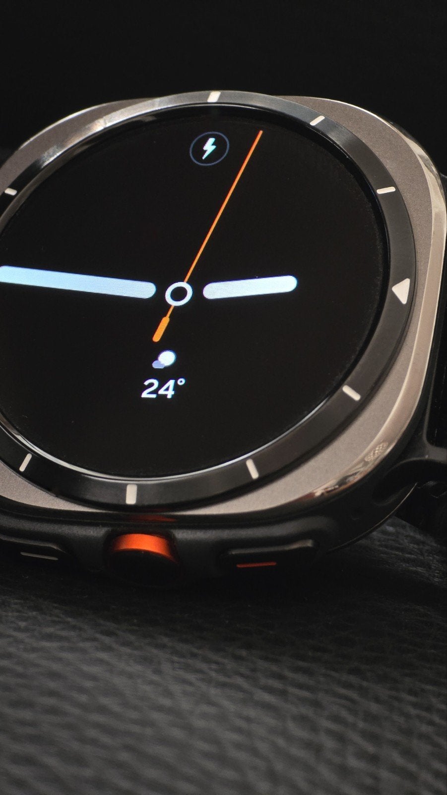 Samsung Galaxy Watch Ultra 5G 47mm, Ophalen of Verzenden, Zo goed als nieuw, Zwart, Android